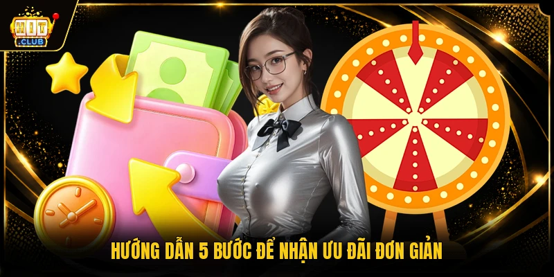 Khuyến mãi 3 Hướng dẫn 5 bước để nhận ưu đãi đơn giản