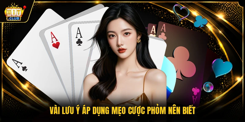 Mẹo Chơi Bài Phỏm Thắng Lớn, Hiệu Quả Từ Cao Thủ Số 1 3 Vài lưu ý áp dụng mẹo cược phỏm nên biết